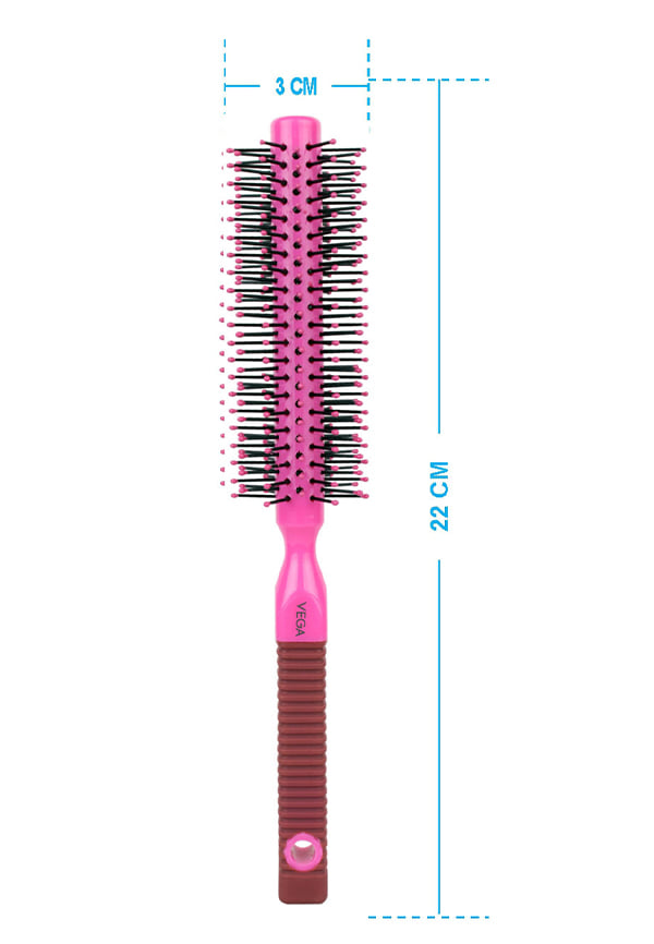 Round Hair Brushfor Adding Curls, Volume & Waves In Hairs| Men and Women| All Hair Types (R1-RB) – thumbnail 4