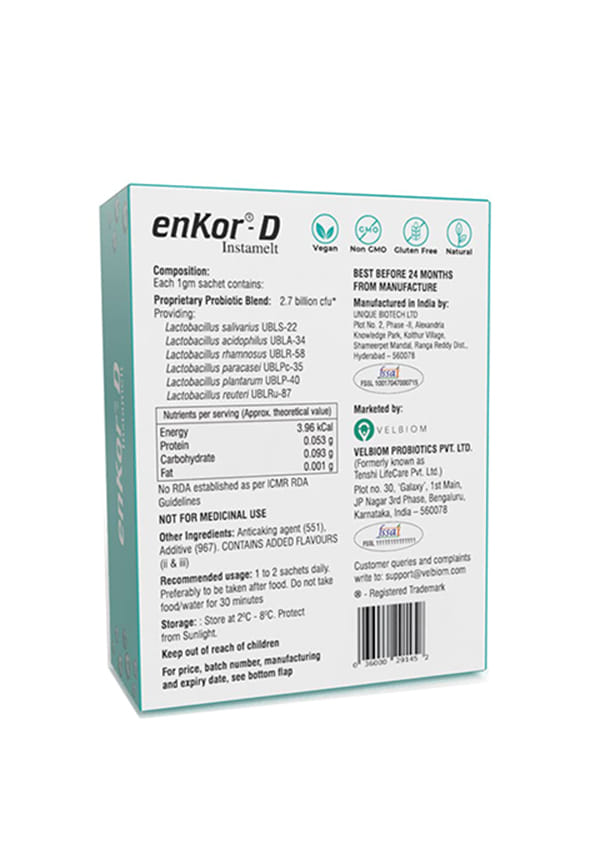 EnKor-D|For Oral Health|Prevents Sore Throat, Cough, Oral Infections|Prevents Bad Breath – thumbnail 2