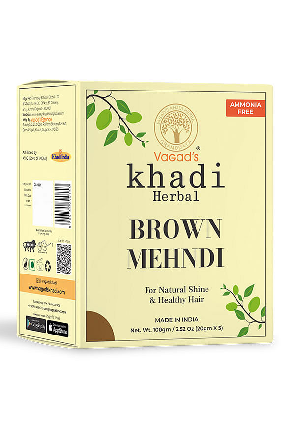 Buy Deewal Herbal Khadi Mehndi for Unisex, 240g - Brown (Pack of 3) Online  at Low Prices in India - Amazon.in