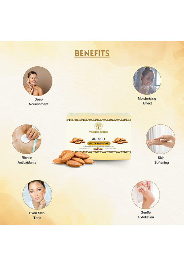 Khadi Almond Soap – thumbnail 2