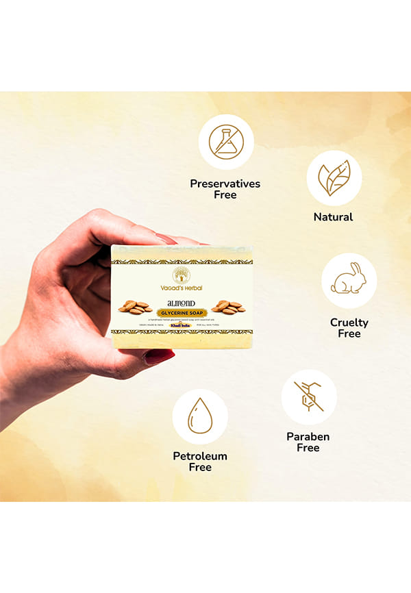 Khadi Almond Soap – thumbnail 5