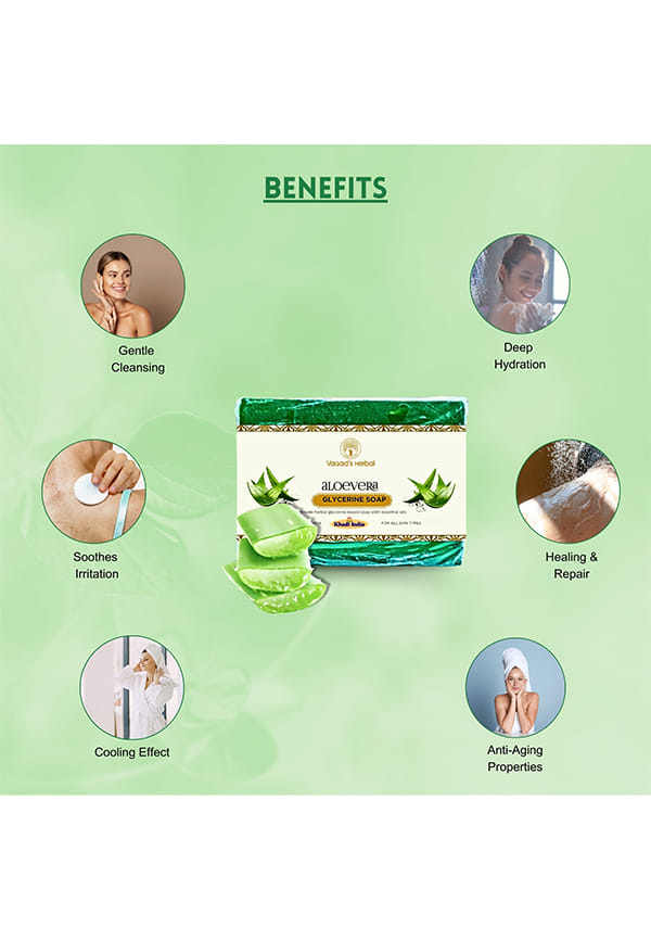 Khadi Aloe Vera Soap – thumbnail 2