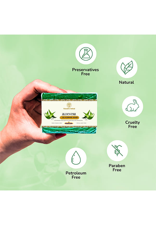 Khadi Aloe Vera Soap – thumbnail 5