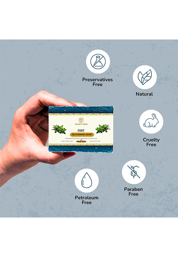 Khadi Mint Soap – thumbnail 5