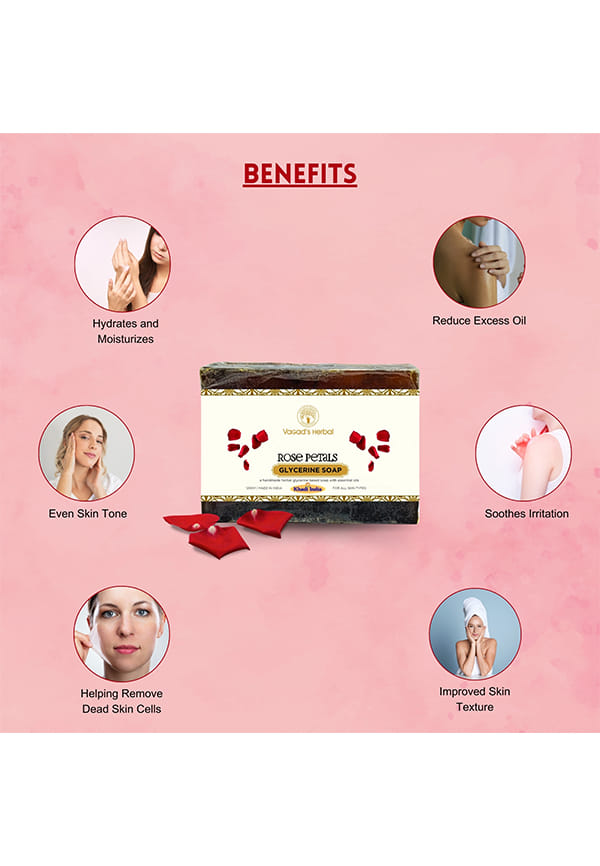 Khadi Rose & Honey With Rose Petals Soap – thumbnail 2