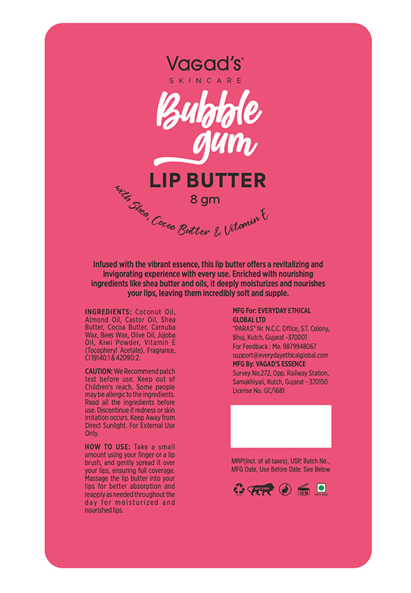 Lip Balm with Shea Butter, Cocoa Butter and Vitamin E – thumbnail 5