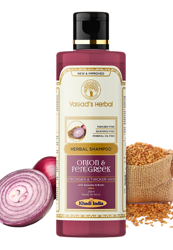 Onion & Fenugreek Shampoo with Aloe vera