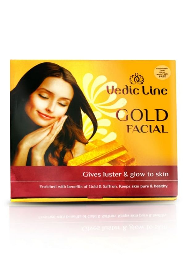 Gold Facial Sachet Kits for All Skin Types