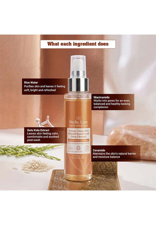 Korean Glassy Skin Radiant Boost Facial Deep Cleanser – thumbnail 4