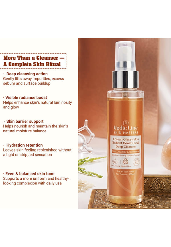 Korean Glassy Skin Radiant Boost Facial Deep Cleanser – thumbnail 5