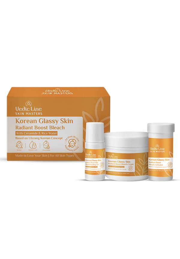 Korean Glassy Skin Radiant Boost Bleach Kit