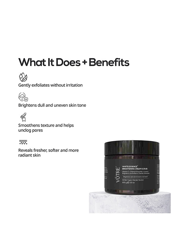 LIGHTENING & BRIGHTENING CREAM SCRUB “WHITE ESSENCE” – thumbnail 2