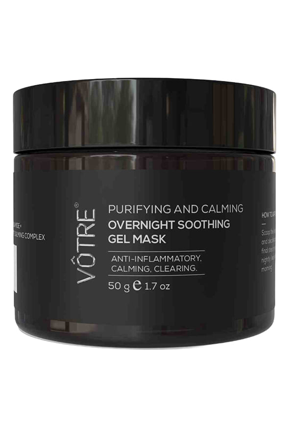 Purifying & Calming Overnight Gel Mask | Colloidal Oatmeal, Cica & Niacinamide | For Skin Soothing, Barrier Support & Overnight Recovery | For Men & Women | 50g Purifying & Calming Overnight Gel Mask | Colloidal Oatmeal, Cica & Niacinamide | For Skin Soothing, Barrier Support & Overnight Recovery | For Men & Women | 50g