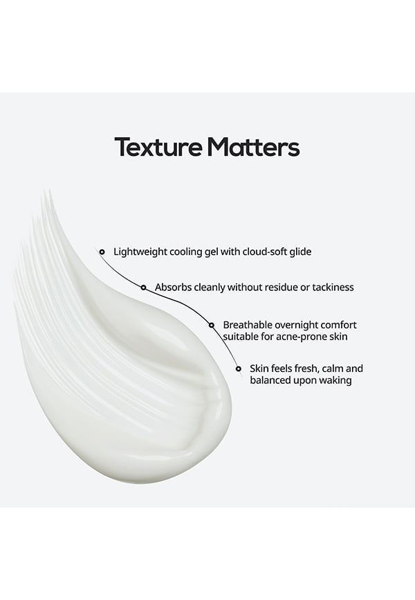 Purifying & Calming Overnight Gel Mask | Colloidal Oatmeal, Cica & Niacinamide | For Skin Soothing, Barrier Support & Overnight Recovery | For Men & Women | 50g – thumbnail 8