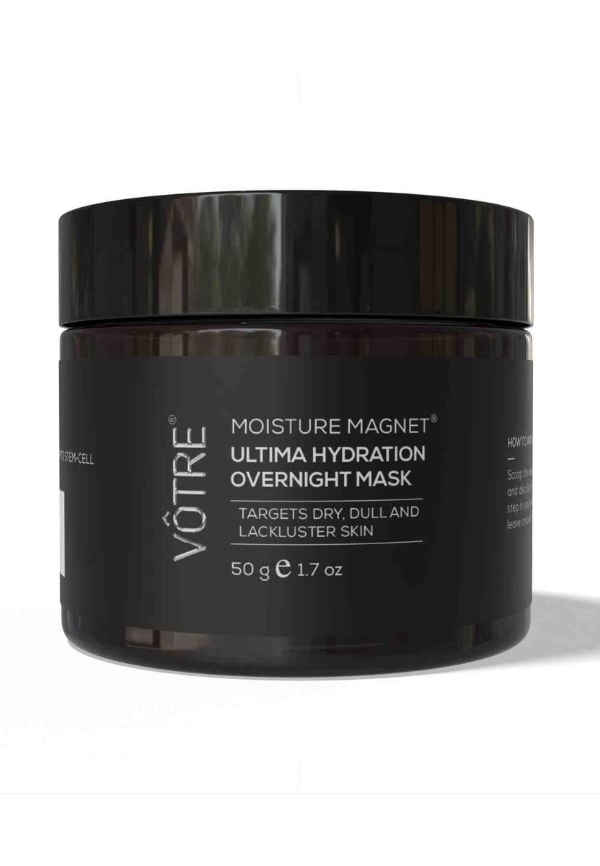 Moisture Magnet Ultima Hydrating Overnight Sleeping Mask | Hyaluronic Acid, Niacinamide & Plant Stem Cells | For Deep Hydration, Skin Recovery & Overnight Plumping | For Men & Women | 50g Moisture Magnet Ultima Hydrating Overnight Sleeping Mask | Hyaluronic Acid, Niacinamide & Plant Stem Cells | For Deep Hydration, Skin Recovery & Overnight Plumping | For Men & Women | 50g