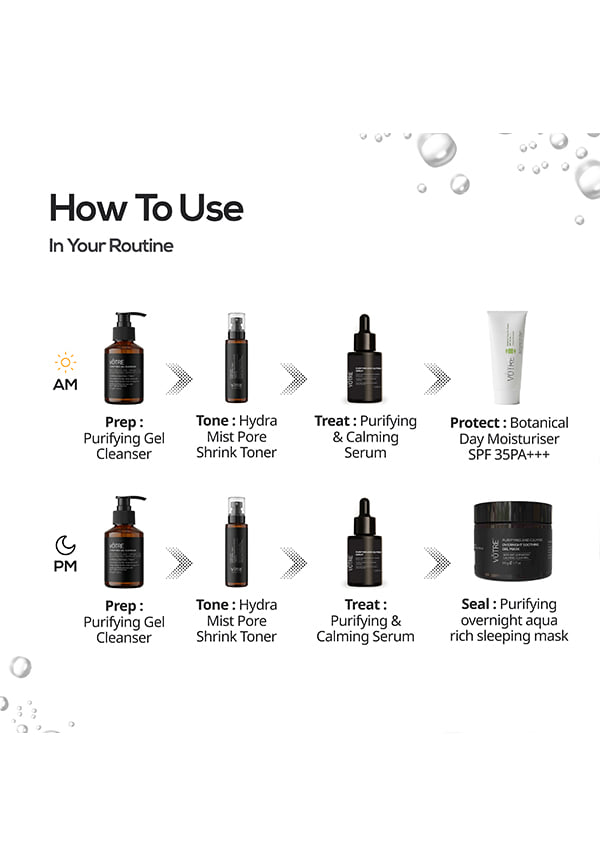 Purifying & Calming Face Serum | Encapsulated Salicylic Acid, Azelaic Acid & Zinc Peptide | For Acne- Prone Skin, Oil Balance & Clearer Looking Skin | For Men & Women | 35g – thumbnail 3