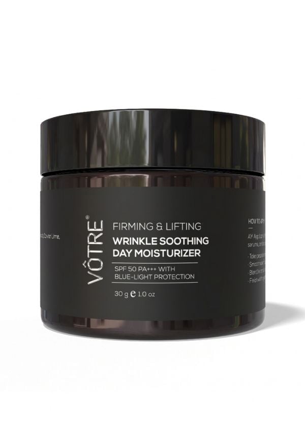 Firming & Lifting Wrinkle Soothing Day Moisturiser SPF 50 PA+++ | Peptide Complex, Paracress Extract & Rambutan | For Firming, Wrinkle Smoothing & Skin Plumping | For Men & Women | 30g Firming & Lifting Wrinkle Soothing Day Moisturiser SPF 50 PA+++ | Peptide Complex, Paracress Extract & Rambutan | For Firming, Wrinkle Smoothing & Skin Plumping | For Men & Women | 30g