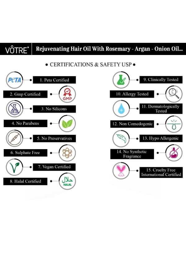 Rejuvenating Hair Oil "With Rosemary & Argan Oil" – thumbnail 5