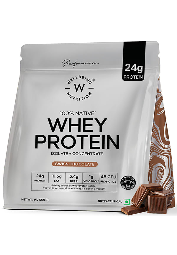 Whey Protein Isolate + Concentrate (Swiss Chocolate)