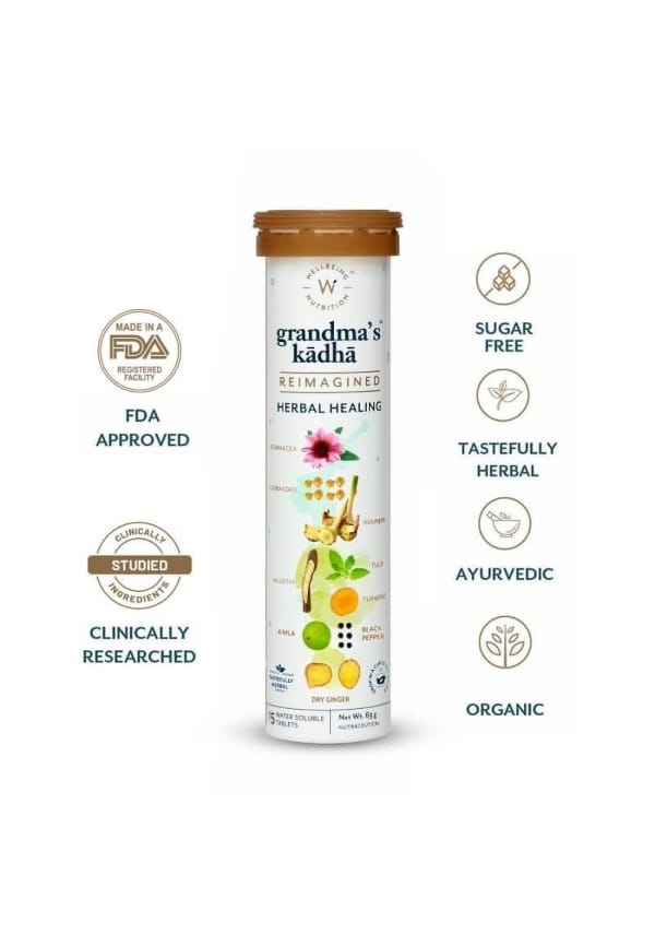 Grandma'S Kadha-Herbal Ayurvedic Kadha - (Pack Of 4 ) – thumbnail 2