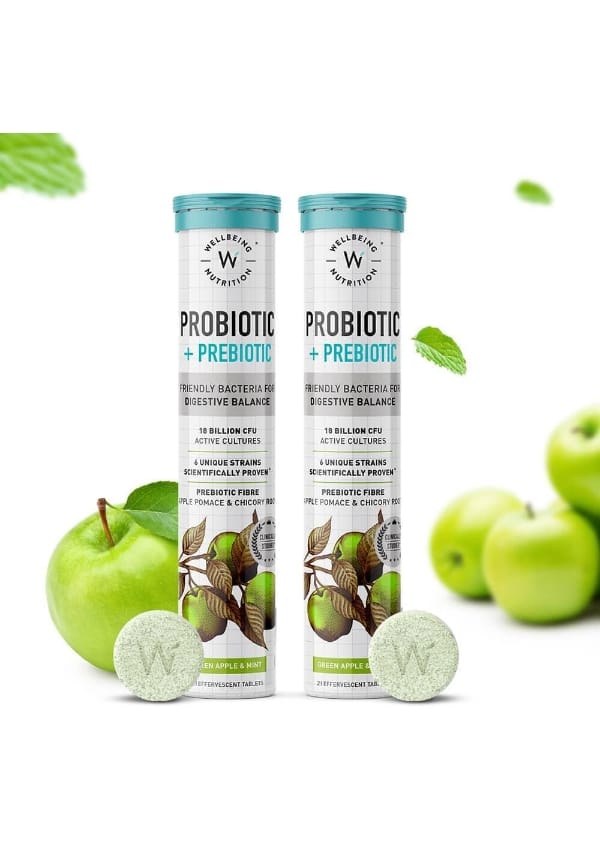 Probiotic + Prebiotic - Complete Digestive Balance - (Pack Of 2)