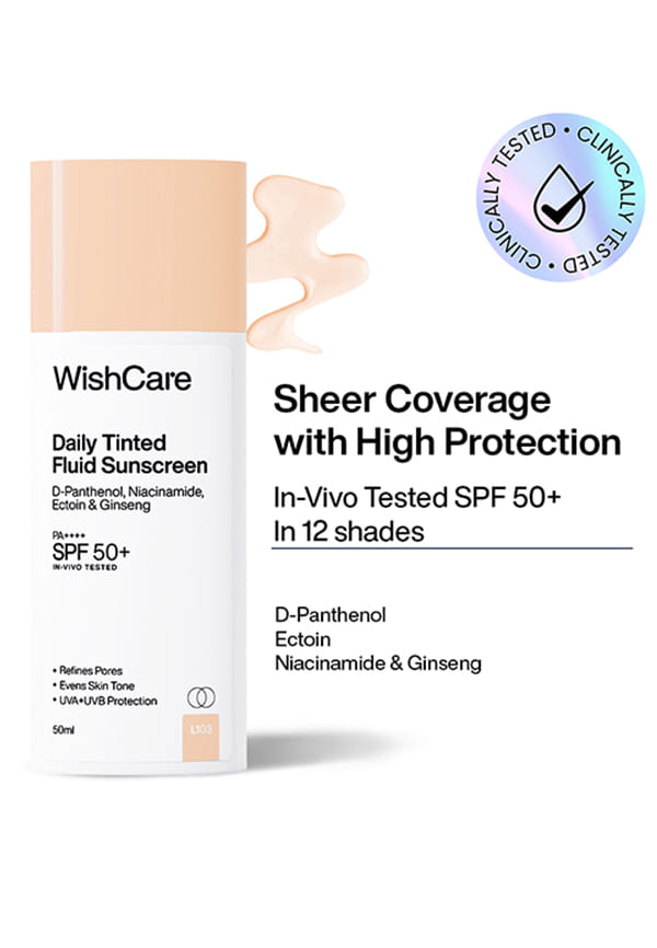 Daily Tinted Fluid Sunscreen SPF50PA++++| All Skin Type | InVivo Tested – thumbnail 2