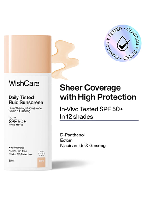 Daily Tinted Fluid Sunscreen SPF50PA++++| All Skin Type | InVivo Tested – thumbnail 2