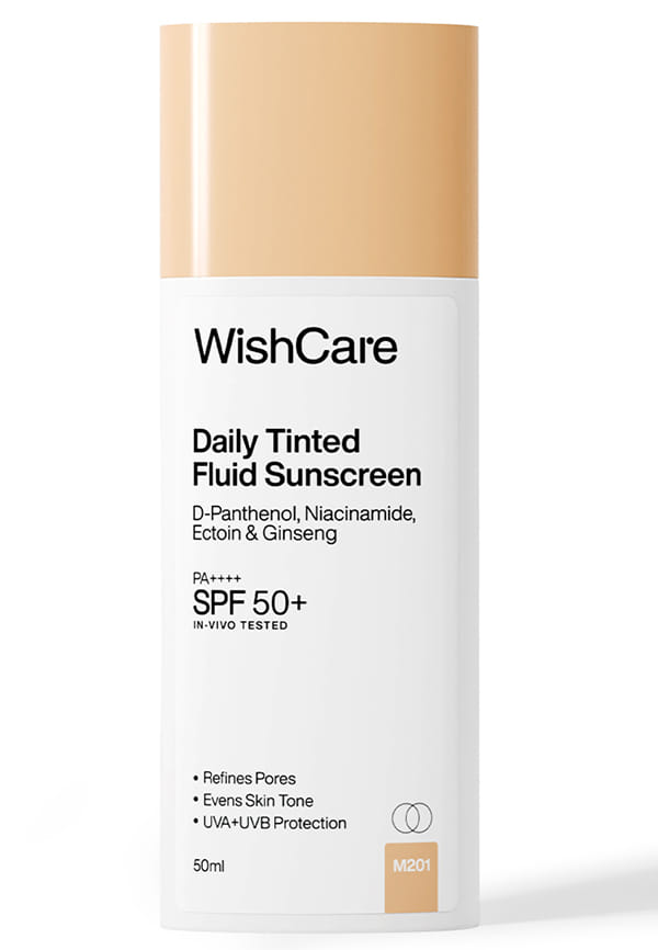 Daily Tinted Fluid Sunscreen SPF50PA++++| All Skin Type | InVivo Tested