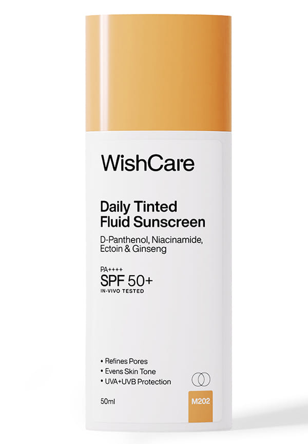 Daily Tinted Fluid Sunscreen SPF50PA++++| All Skin Type | InVivo Tested