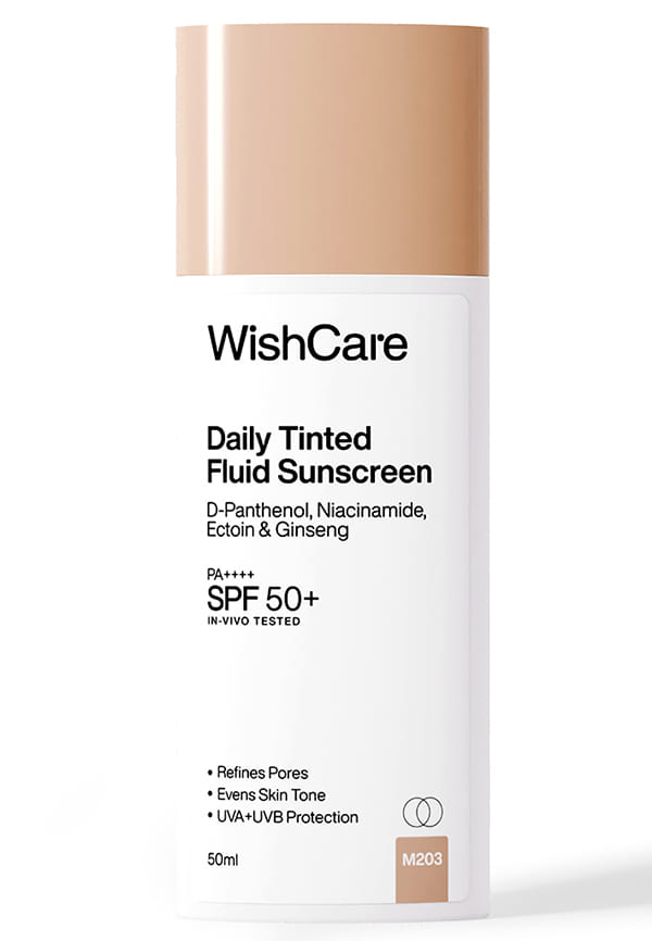 Daily Tinted Fluid Sunscreen SPF50PA++++| All Skin Type | InVivo Tested