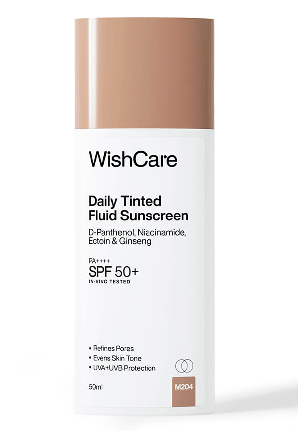 Daily Tinted Fluid Sunscreen SPF50PA++++| All Skin Type | InVivo Tested