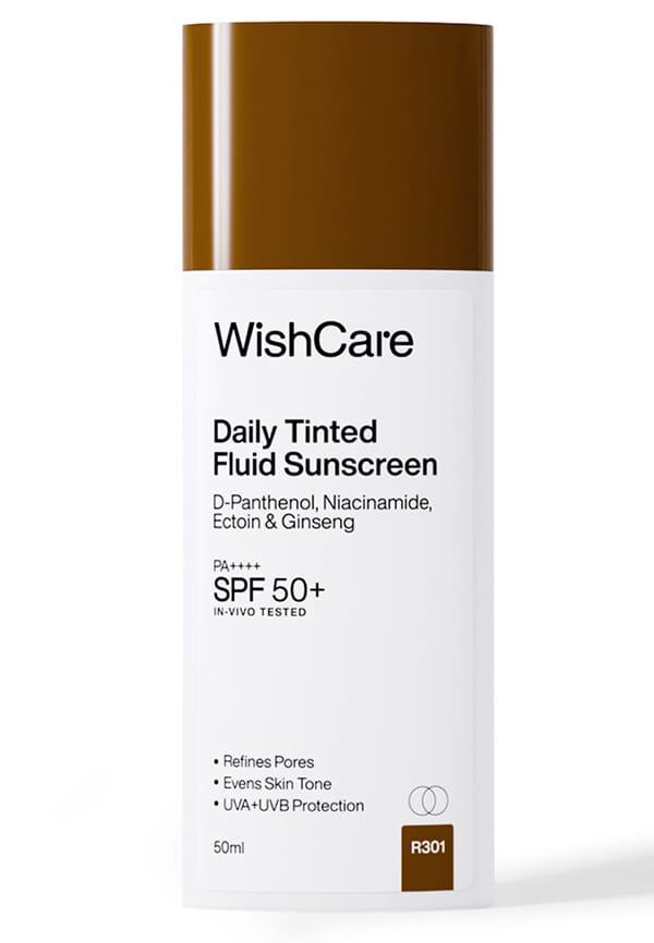 Daily Tinted Fluid Sunscreen SPF50PA++++| All Skin Type | InVivo Tested