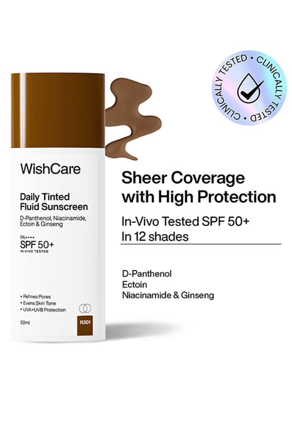 Daily Tinted Fluid Sunscreen SPF50PA++++| All Skin Type | InVivo Tested – thumbnail 2