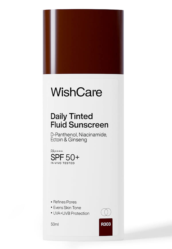 Daily Tinted Fluid Sunscreen SPF50PA++++| All Skin Type | InVivo Tested