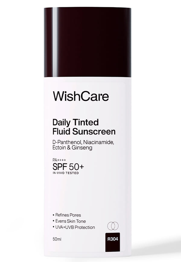 Daily Tinted Fluid Sunscreen SPF50PA++++| All Skin Type | InVivo Tested