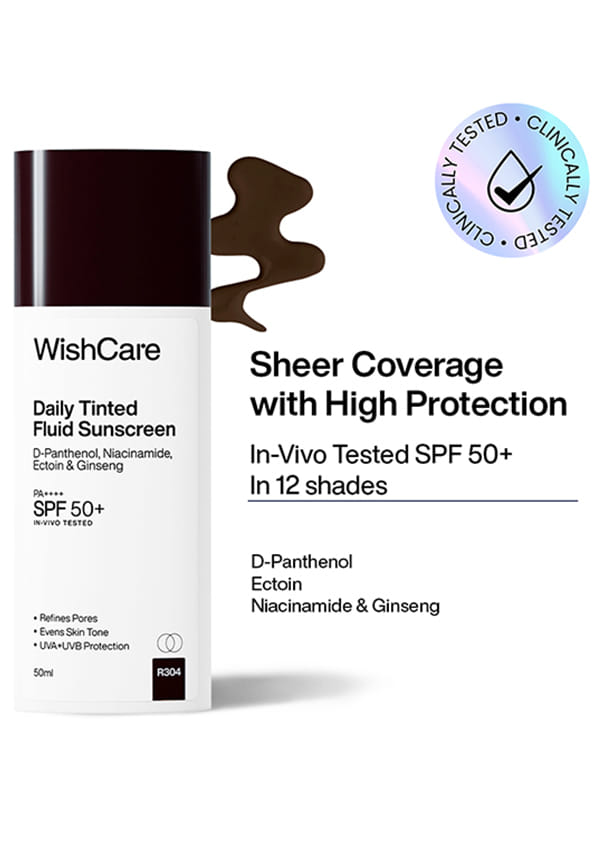 Daily Tinted Fluid Sunscreen SPF50PA++++| All Skin Type | InVivo Tested – thumbnail 2