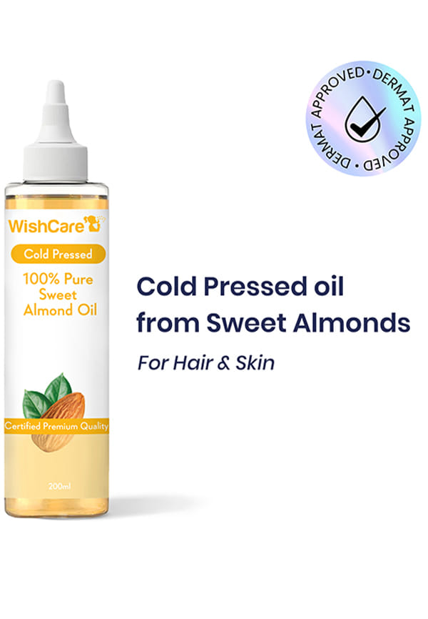 Pure Cold Pressed Sweet Almond Oil – thumbnail 2