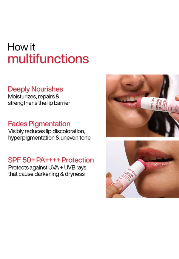 Tinted Ceramide Lip Balm with SPF50 PA+++ – thumbnail 4