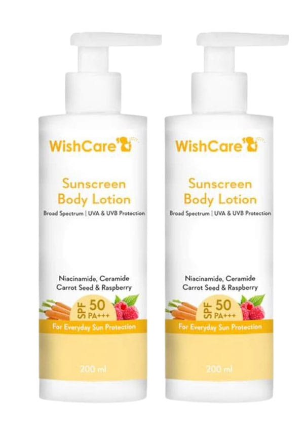 SPF50 Sunscreen Body Lotion -Pack Of 2