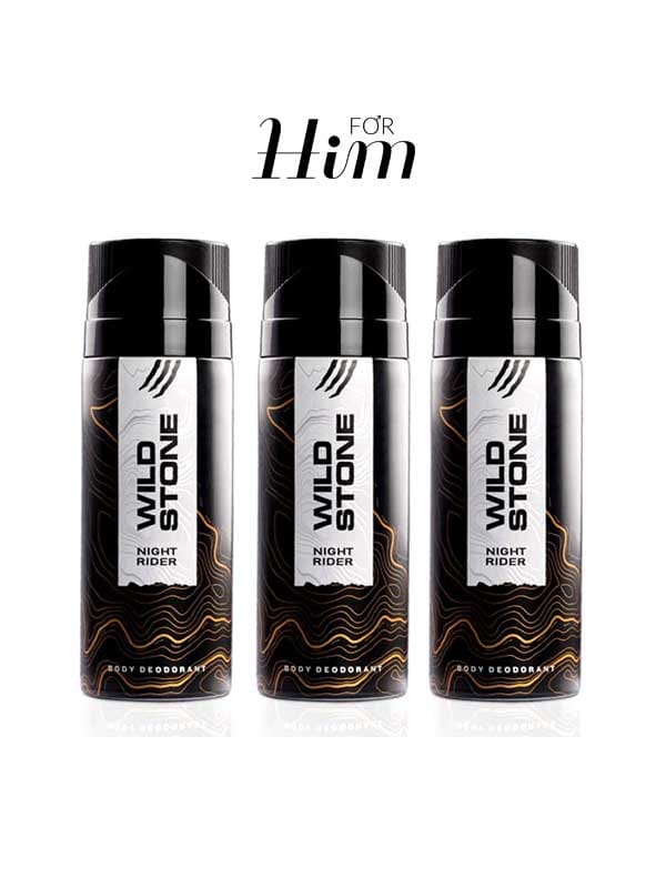 Night Rider Deodorant For Men - Combo