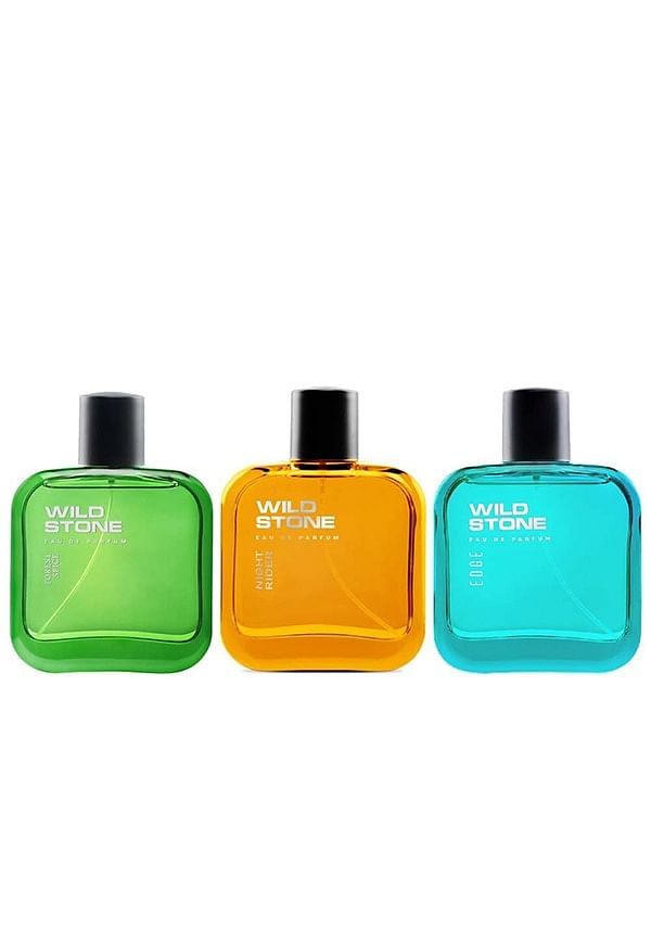 Edge,Forest Spice and Night Rider Long Lasting Men Perfume