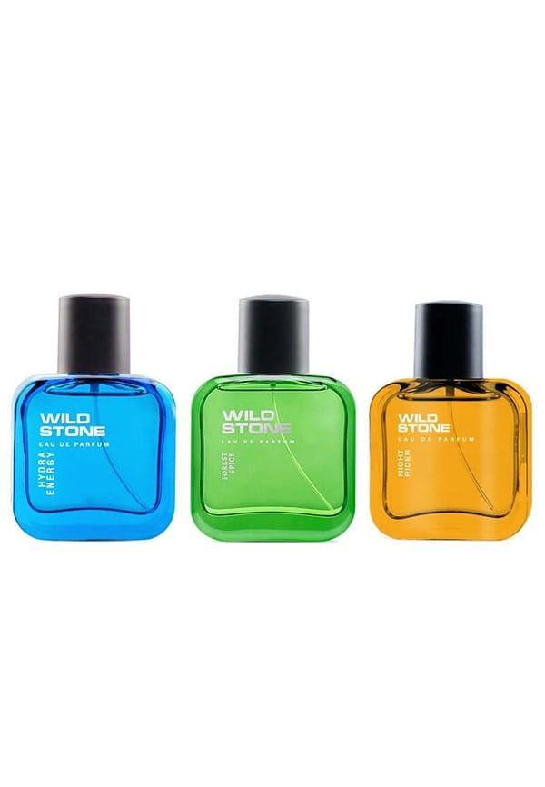Forest Spice, Hydra Energy and Night Rider Long Lasting Eau de Parfum for Men