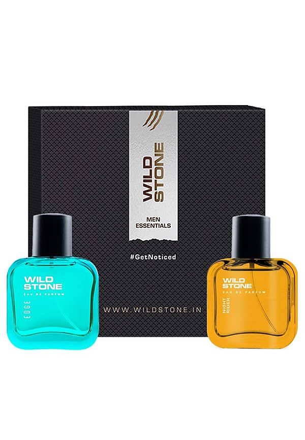 Gift Hamper with Edge and Night Rider Long Lasting Mens Eau de Parfum