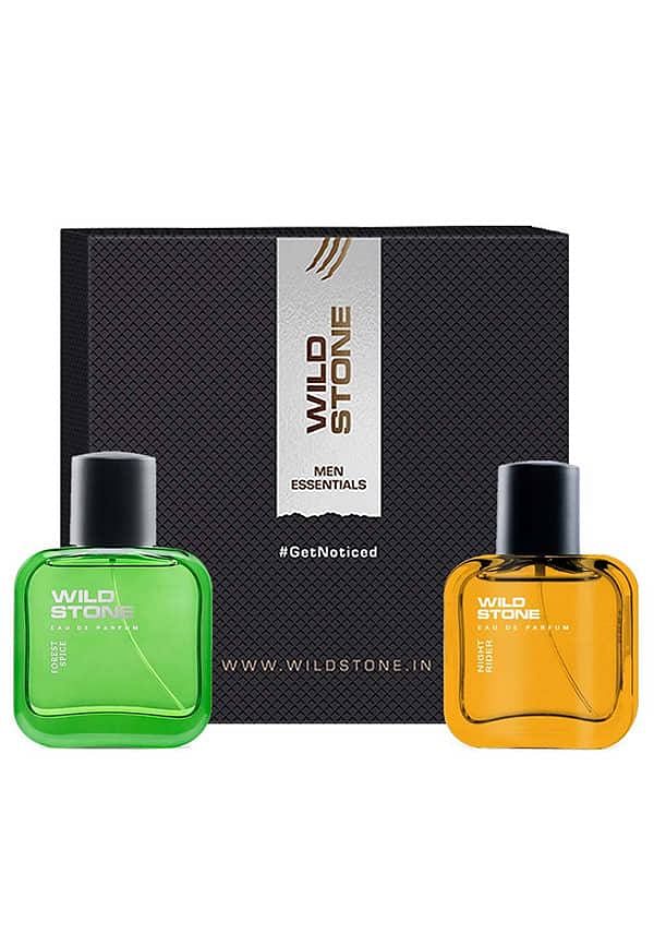 Gift Hamper with Forest Spice and Night Rider Long Lasting Perfume for Men
