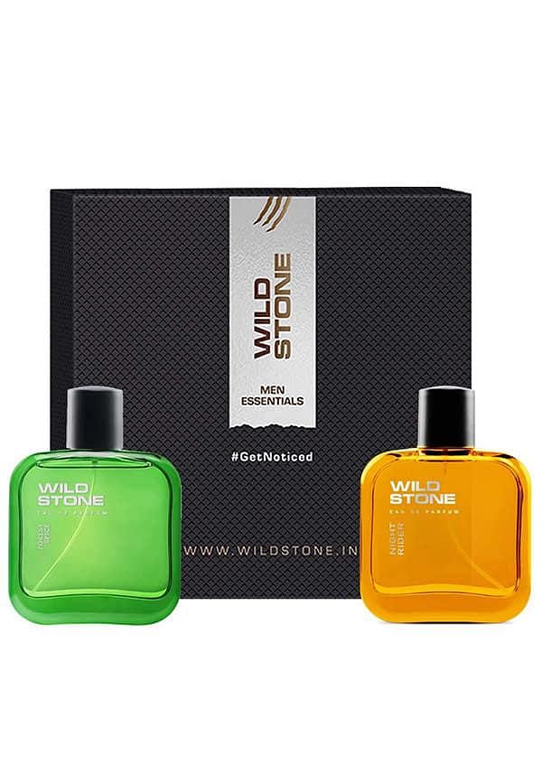 Gift Hamper with Forest Spice and Night Rider Long Lasting Perfume for Men