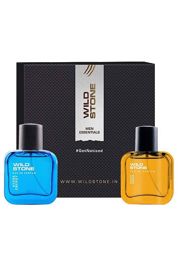 Gift Hamper with Hydra Energy and Night Rider Long Lasting Mens Perfume