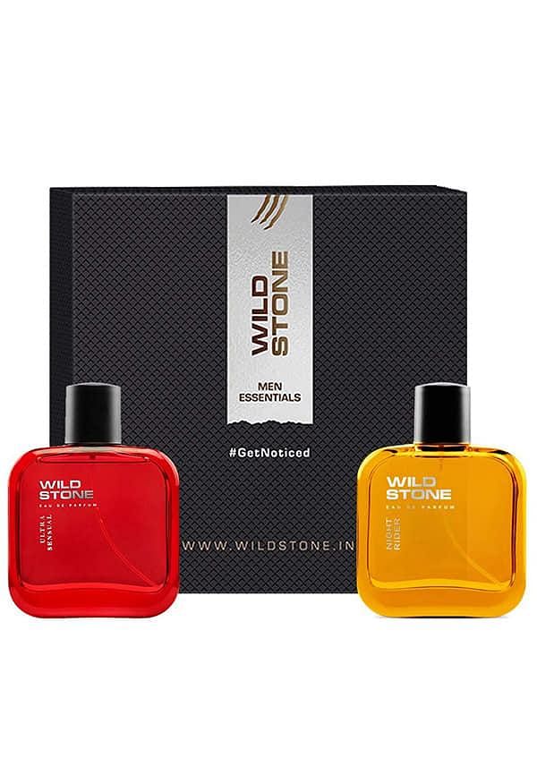 Gift Hamper with Night Rider and Ultra Sensual Long Lasting Perfume for Men
