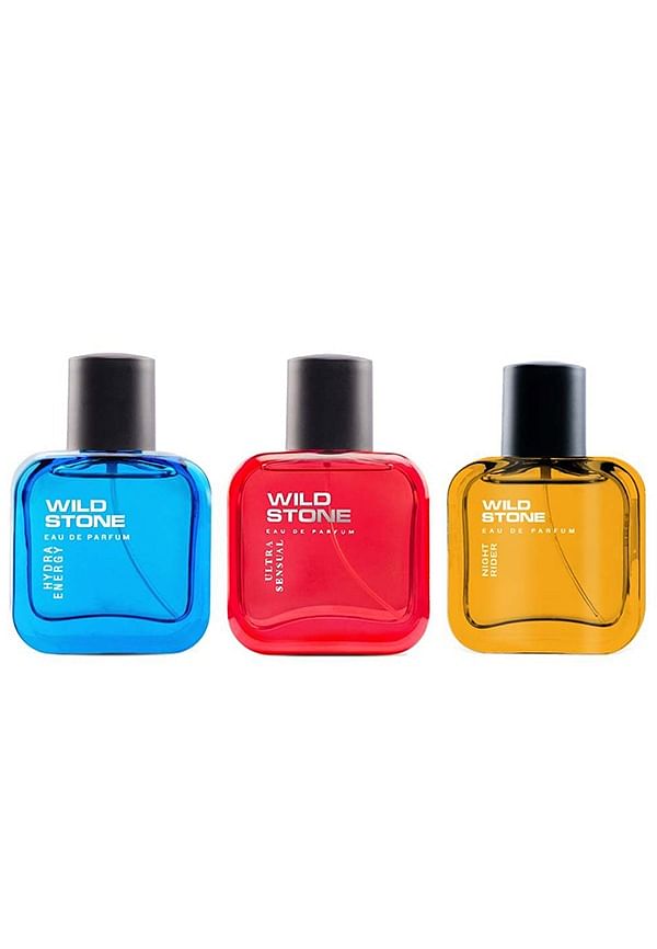 Hydra Energy, Night Rider and Ultra Sensual Long Lasting Eau de Parfum for Men