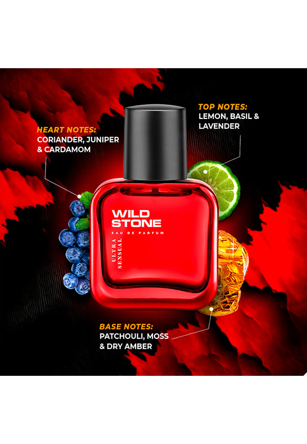 Hydra Energy, Red and Ultra Sensual Long Lasting Perfume for Men – thumbnail 3