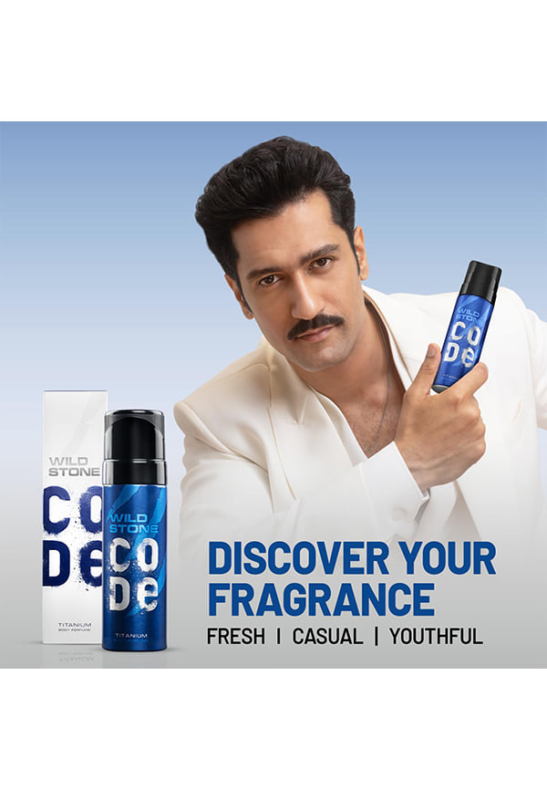 CODE Chrome, Steel and Titanium Body Perfume for Men – thumbnail 7